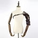 thumbnail image 3 of Medieval Steampunk Spaulder Roman Gladiator Shoulder Armor Vintage Leather Pauldrons Cosplay Warrior Larp Costume For Men, 3 of 5