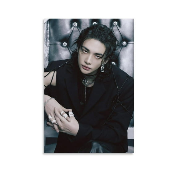 Hyunjin Stray Kids JAPAN 2nd Album GIANT ALBUM COVER Poster And Wall Art Picture Print Modern Family Bedroom Decor Posters