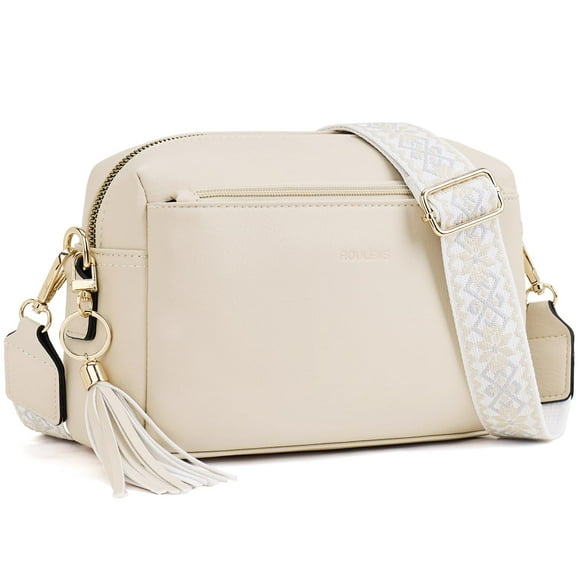 Bandolera Roulens con triple cremallera pequeña para mujer