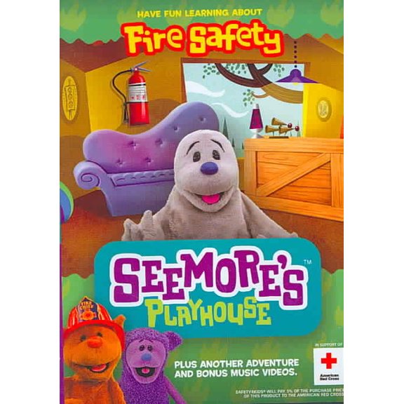 Pre-Owned Seemore's Playhouse: Fire Safety (DVD), Monarch Mod, Kids & Family