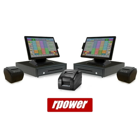 Restaurant Point Of Sale System Two Stations Includes