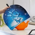 thumbnail image 3 of HELLHERO Insulation Teapot Cover Keep Warm Butterfly Pattern Dust Proof Teapot Dust Cover, 3 of 8