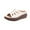White, variant on Women's Thong Sandals Indoor and Outdoor Beach Flip Flop Fashion Casual Spring Hollow Open Toe Sandals