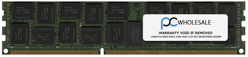 New Samsung 64GB 4X 16GB DDR3 4RX4 PC3-10600R 1333MHz 240Pin ECC REG Server Ram 
