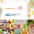 thumbnail image 5 of Kitchen Utensils Silicone Set 2 pcs, Heat Resistant Cookware with Wooden Handle, Non-Stick Cooking Utensil, 5 of 5