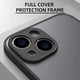 thumbnail image 4 of Shockproof Armor Matte Case For iPhone 13 11 12 14 Pro Max Mini X XS XR 7 8 Plus Luxury Silicone Bumper Clear Hard PC Cover Capa, 4 of 5