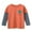 Orange, variant on Beautyzll Kids Boys Long Sleeve Dinosaur T-Shirts Toddler Baby Crewneck Shirt Basic T Shirt Tops Cartoon Cotton Tees 1-9T