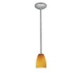 thumbnail image 2 of Access Lighting 28069-4R/Amb Sherry 1 Light Led Pendant - Silver, 2 of 2