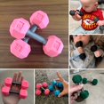 thumbnail image 6 of BESTSKY 2026 New Dumbbells for Children Kids Hand Weight Lifting Set Funny Weights Fitness Toddler Home Gym Exercise Barbell Workout Equipment Kindergarten Sport Toys, 6 of 7