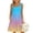 Watermelon Red, variant on Grblisyd Girls Dresses Size 10-12 Sleeveless Casual U Neck Gradient Sundress with Pockets for Girl