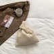 thumbnail image 5 of Bolsos De Mujer Bolsa Felpa Suave Otoño Invierno Bolsas de Regalo Zanahoria Apliques Mujeres Tote Bolsos (Blanco) Likrtyny Para Estrenar, 5 of 9