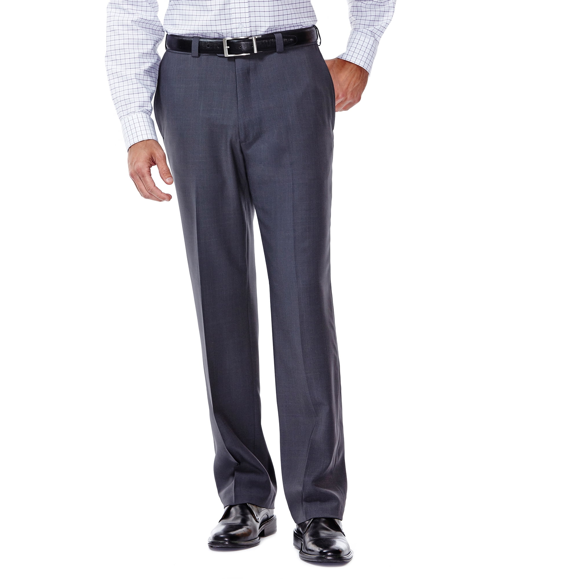 Microfiber Pleated Dress Pants 