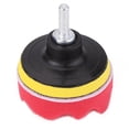 thumbnail image 1 of Kit de Almohadillas de Pulido de Esponja, 3 Pulgadas, 12 UDS. Con Adaptador de Taladro, Pulidor Profesional para Coche, 1 of 7