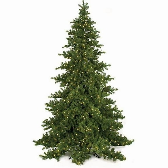 7.5 ft. Nikko Fir Tree with LED Light, Green