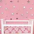 thumbnail image 2 of 20pcs/set Star Shape Mirror Stickers 3D Acrylic Stars Mirrored Decals DIY Room Home Decoration Wallpaper, 2 of 8