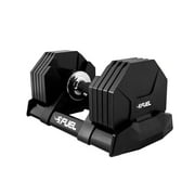 Fuel Pureformance Adjustable Dumbbell, Quick Select 5-50 Pounds, Single