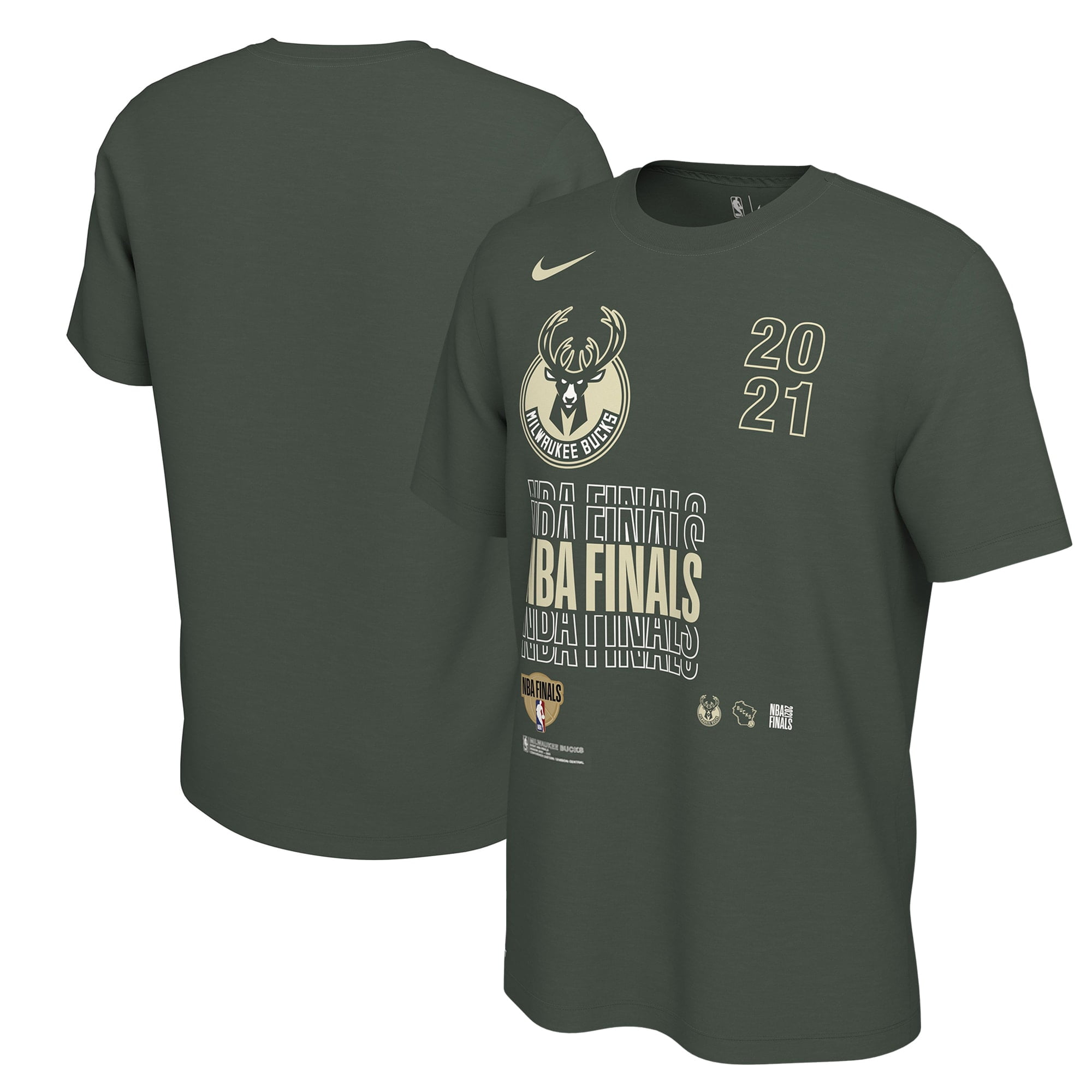 HOT Nba Basketball Bucks Nba Finals Gear Nba Bucks Finals Shirt - Main Image