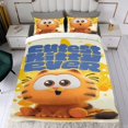 thumbnail image 4 of Garfield (2) Conjunto de sábanas temático, trío de piezas, cómodo y amigable con la piel, diseño único, regalo de decoración para el hogar para familiares, amigos y fans, 90 cm * 190 cm, 4 of 6
