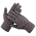 thumbnail image 2 of Winter Gloves For Men Women, Cold Weather Warm Touchscreen Glove Unisex - Non - slip Grip - Elastic Cuff - Knit Stretchy, 2 of 8