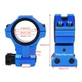 thumbnail image 4 of WestHunter WH202 Adjustable Height Dovetail Scope Rings, 1 Inch 30 mm | Blue, 4 of 6
