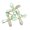 Green, variant on Brooch Pin for Women, Shell Petals Design Lapel Pin with Rhinestones, Flowers Secure Small Pin Buckle for Suits Dresses Scarves Gift