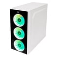 thumbnail image 3 of Gabinete Gamer BALAM RUSH DRAGONFLY ATX 3 Fan Cristal Templado RGB Blanco BR-932813 BALAMRUSH BR-932813, 3 of 6