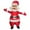 White Belt, variant on Red Inflatable Santa Claus Inflatable Dress Up Blow Up Santa Claus Costume Cosplay Party Halloween Suit Decoration,Height 59"–74.8",White Belt