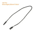 thumbnail image 2 of Uxcell Wax rope Hang Tag String Snap Lock Price Tag Fastener Ties black 7.8 inch 100pcs, 2 of 5