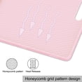 thumbnail image 6 of Case for Samsung Galaxy Tab S10 FE Plus 13.1" 2025, Folding Folio Ultra-Thin Smart PU Leather Tri-Fold Stand Stand Case Cover with Stylus Holder for Samsung Galaxy Tab S10 FE Plus 13.1" 2025, Pink, 6 of 8
