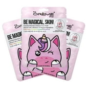 The Crème Shop - Be Magical, Skin! Animated Rainbow Unicorn Face Mask - Rainbow of Magical Ingredients - 6 Pack