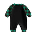 thumbnail image 4 of Conjuntos de pijamas navideños familiares a juego Grinch 2024, pijama de Grinch con parte superior y pantalones de pijama a cuadros, pijama de Grinch para niños y adultos para la familia, 18 Meses, 4 of 4