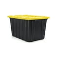 thumbnail image 2 of Tuff StoreTM 102L (27 gal.), Heavy Duty Storage Tote - Yellow & Black, 2 of 13