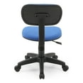 thumbnail image 3 of Hodedah Armless, Adjustable, Swiveling Kids Desk Chair, Blue, 3 of 5