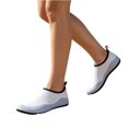 thumbnail image 3 of LTTVQM Water Shoes for Women Men Barefoot Quick-Dry Beach Swim Aqua Socks for Yoga Surf Pool Slip on Casual Lightweight Shoes Gray 40(US-8), 3 of 4