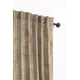 thumbnail image 3 of Maison D' Hermine Cortina 100% Algodón, 50 X 96 Pulgadas, 1 Panel Fácil De Colgar Con Bolsillo Para Barra Y Lazo Para Cocina, Dormitorios Y Oficinas, Criollo, Gris Oliva, Primavera/Verano, 3 of 5