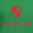 thumbnail image 3 of CafePress - Delta Chi Vertical Red Logo T Shirt - Women's V-Neck Dark T-Shirt, 3 of 4