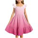 thumbnail image 3 of Girls' Summer Dress Kids 2025 Summer Sleeveless Ruffle Dress Lightweight Casual Sundress Perfect for Parties and Daily Wear ,Sie:160, 3 of 7