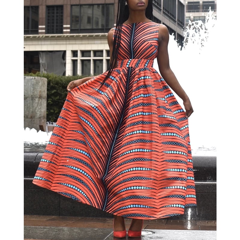 bohemian backless maxi dress