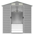 thumbnail image 5 of vidaXL Garden Shed Metal Outdoor Storage Shed Anthracite Galvanized Steel, 5 of 11