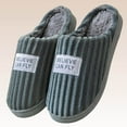 thumbnail image 4 of CHUMUD Slippers for Women, Warm Memory Foam Comfy Plush Slippers with Anti-Skid Rubber Sole Slip On House Shoes Indoor Use, 4 of 6