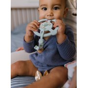 JuJuBe x Studio Oh! Silicone Teether Ring & Detachable Clip - Roarsome