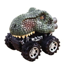 VANLOFE Car Toys For Boys Aged 2 3 4  Gift Children's Day Gift Toy Dinosaur Model Mini Toy Car Back of The Car Gift
