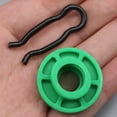 thumbnail image 4 of 4 Pcs Window Regulator Guide Roller Clip Front Power Window Regulator Guide Roller for 9-5 9-3 900, 4 of 5