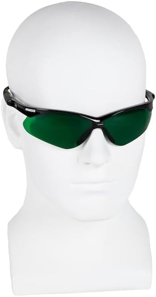 Jackson 138-25692 Nemesis Safety Glasses, Black Frame, Shade 3.0 Ir & Uv Lens