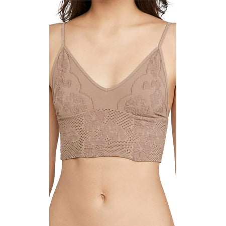 

Free People Womens Candy Seamless Bra X-Small-Small Sand