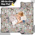 thumbnail image 4 of Cute Pitbull Terriers Dog and Flower Toddler Nap Mats for Kids Preschool,Sleeping Mat Bag or Kids,Toddler Sleeping Bag,Toddler Nap Mat or Daycare, 4 of 6