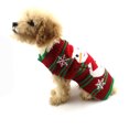 thumbnail image 3 of ZHAOCHENG Suéteres de nieve para perros, suéteres de muñeco de nieve, suéteres navideños para perros, suéter de Navidad, Año Nuevo, ropa para mascotas para perros y gatos pequeños, ropa navideña para, 3 of 4