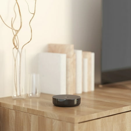 Aqara - M2 Hub Control Center- Bridge with Alarm and IR Remote Control Function/ Supports Apple HomeKit, Alexa, Google Assistant - Black