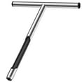 thumbnail image 4 of MIANGASTORE Metal T Handle Soil Sampler Soil Probe Stainless Steel T Tubular Soil Sampler Probe, 4 of 6