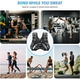 thumbnail image 4 of Weighted Vest, 6lb/8lb/12lb/16lb/20lb/25lb/30lb Weight Vest with Reflective Stripe for Workout, Strength Training, Running, Fitness, Muscle Building, Weight Loss, Weightlifting, 4 of 16